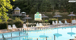 Desktop Screenshot of camping-bazange-dordogne.com